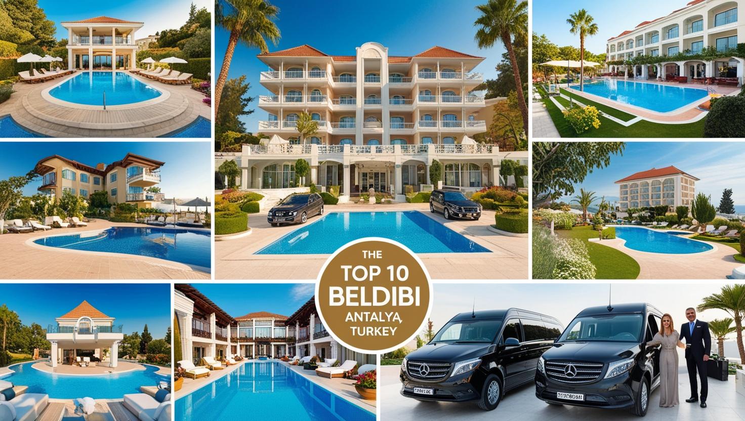 Top 10 Hotels in Antalya Beldibi and Luxurious Vacation Experience with VIP Transfer Services